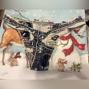 Miaou Bambi Money Bikini Bottom BNWT Size M